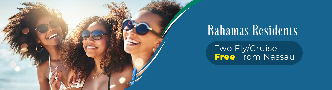 Bahamas Resident Two fly free from Nassau or Freeport