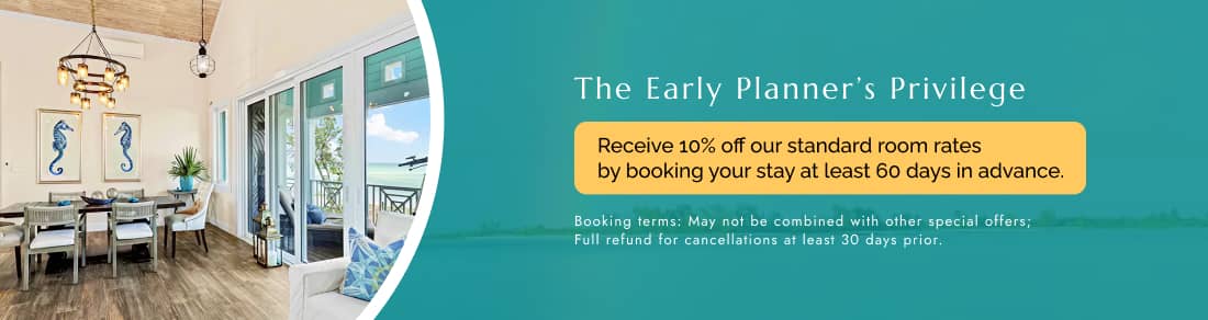 The Early Planner’s Privilege — Save 10%